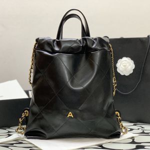 10A TOP quality Backpack designer Tote bag 34cm woman shoulder handbag genuine leather chain bag With box C508