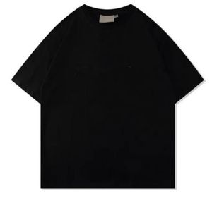 Camiseta masculina camiseta de camiseta camiseta de camiseta impressão representando a moda preta de luxo de luxo de alta qualidade de alta manga curta manga feminina desgaste