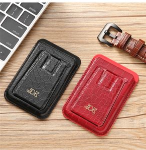 Universal Magnetic Crocodile Grain Vogue Phone Case для iPhone 14 13 12 Pro Max Samsung Galaxy S23 Ultra S22 Plus S21 S20 S20 Card Slot Alligator Кожаный кронштейн