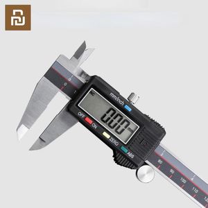 Accessoires Youpin Duka Ca2 Digitaler Bremstbader 150 mm 6 Zoll LCD Digitale Bildschirm Elektronische Vernier -Bremsbehörde Mikrometer Lineal Messwerkzeug