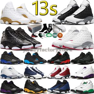 Jumpman 13s Men Basketball Shoes Women 13 All Black Flint Wheat Wolf Grey Playoffs Purple French University Blue Red Altitude Mens Womens Trainers Sports Sneakers