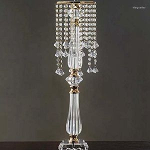 Centrotavola per fiori in cristallo per matrimonio in stile decorazione per feste / Supporto in acrilico di lusso per tavolo 1490