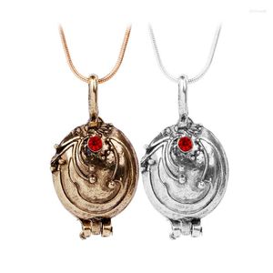 Anhänger Halsketten The Vampire Diaries Halskette Elena Gilbert Vintage Eisenkraut Verbena Schmuck für Männer Frauen Halsband