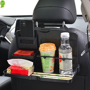 Neue Auto Tablett Regale Esszimmer Auto Auto Sitz Zurück Tablett Multi-Funktions Faltbare Praktische Kleine Tisch Lebensmittel Getränke Halter zubehör