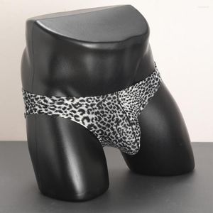 Underpants Comfy Men Sexy Underclothes Breathable Leopard Panties Low-Rise Briefs Underwear Bulge Pouch Underpant Sleepwear Swimwear