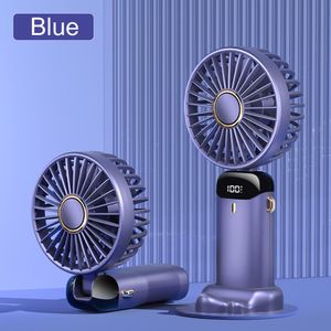 Ventilatoren, tragbare tragbare elektrische Ventilatoren, LED-Anzeige, USB-Hängehals-Kühlventilatoren, faltbar, für den Sommer, tragbare Nackenbügel-Ventilatoren
