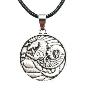 Ketten Nostalgie Tier Seepferdchen Amulett Halsketten Anhänger Spiritueller Wicca Tribal Gothic Schmuck