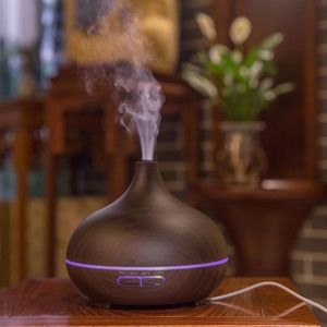 Appliances 500 ML house air humidifier Electric aroma diffuser bedroom Aromatherapy Office Essential oils mist discharge LED light mute