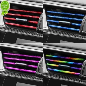 New 10pcs Car Air Conditioner Accessories Strip For Vent Outlet U Shape Moulding Trim Strips Styling Car Door Edge Corner Protector