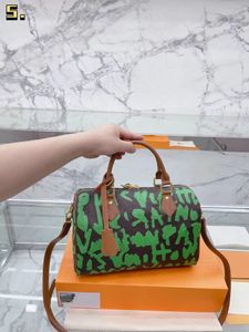 Klassisk handväska axelväska designer lyxiga messenger plånbok casual mode damer stor kapacitet xb4007