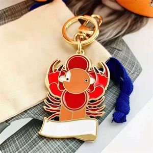 Keychains Lanyards New Zodiac Keychain Fashion Car Men and Women Birthday Bag Pendant High Quality