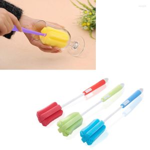 Dinnerware Sets Brand Sponge Brush Random Color Kitchen Cleaning Tool For Wineglass Bottle Coffe Tea Glass Cup Mug Drop