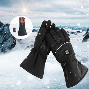 Details about Electric Battery Powered Touchscreen Winter Hand Warm Heated Gloves Waterproof199Y