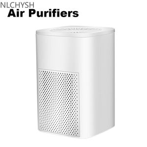 Purifiers Air Purifier For Home Mini Protable Negative Ion Remove Formaldehyde Air Cleaner Household HEPA Filter Aroma Diffuser