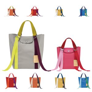 Borsa a mano tote longchammp in vera pelle di 2 misure per donna le replay grandi borse firmate Pochette a spalla da città di lusso da uomo con tracolla a tracolla