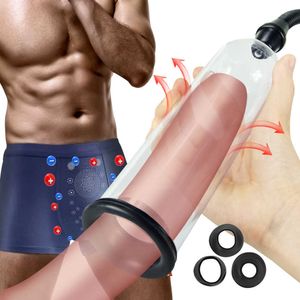 Manual Dilator Tooys for Men Masturbators Cock Trainer Vacuum Pump Penis Enlargem Adult Supplies Sex Toys