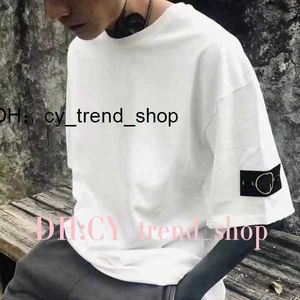 Men's T-shirts Shirt Designer Stoness Summer Menswear Loose Letter Print Lovers Street Fashion 100% Cotton 81 7JO1