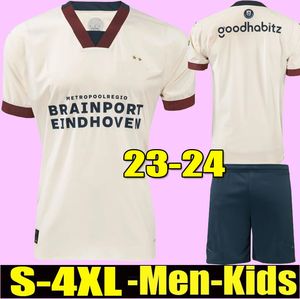 23 24 24 Koszulki Eindhoven Away Soccer 2023 2024 Hazard Fabio Silva domowe koszule piłkarskie