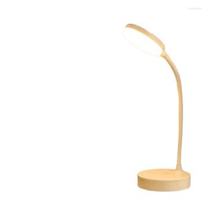 Table Lamps Portable Charging Lamp Student Dormitory Reading LED Eye Protection Dimmable Bedhead Bedroom Folding Night Light