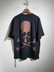 ファッションブランドTシャツマスターマインドジャパンメンズスカルレターオフセットプリントルーズTシャツデザイナーコットントップメンズトップスヒップホップストリートウェア