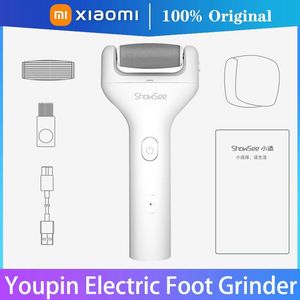 Files Xiaomi Electric Foot File Pedicure Tools for Feet Electronic Callus Shaver Waterproof Pedicure for Cracked Heels and Dead Skin
