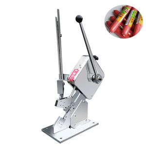 DKJ Manual Buckle Machine Ham Sausage Sausage Tie Machine Supermarket Bag Mesh Bag Edible Mushroom Aluminum Nail Buckle Machine