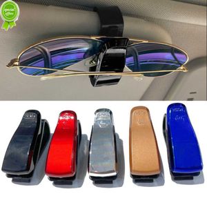 NYA SUNVISOR GLASSKLIPP Multifunktionella solglasögon Visitkort Biljetter Holder Eyeglasses Mount Box Car Interiör Tillbehör