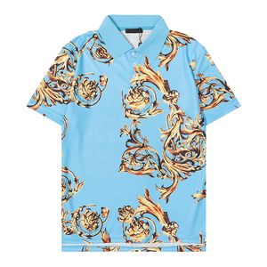 6 New Fashion London England Polos рубашки мужские дизайнеры Polo Рубашки High Street Emelting Printing Men Men Summer Cotton Casual футболки #966