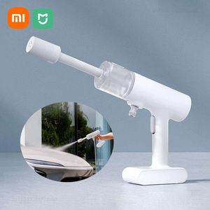 Máquina de lavar carro elétrica xiaomi, pistola de limpeza de alta pressão, 2,4mpa, bico de espuma, cuidados de limpeza automática, sem fio, portátil, spray de lavagem de carro