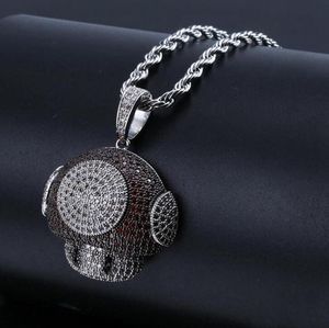 Colar fofo de cogumelo de cogumelos para homens e mulheres Hip Hop Rock Trend Party Jewelry Gift