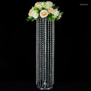 Party Decoration 10st) Wedding Table Centerpieces Decorations Crystal Flower Stand Wedding Lead Road Pillar