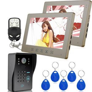 Video Door Phones Phone 10" Inch Digital Wireless Intercom Doorbell Home Security Camera Monitor TFT LCD IR