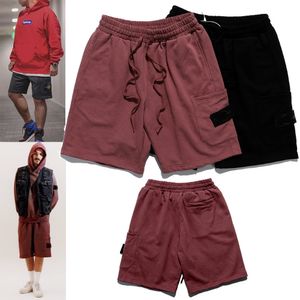 Men's Shorts Womens shorts Spring and summer St Embroidery Compass marked side pocket shorts nickel pants for men and women