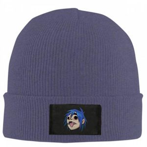 Winter Hat Cap Gorillaz Beanie Wool Sticked Men Women Caps Hats Skallies Warme Beanies Unisex 242U
