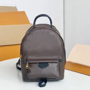 7A Designer-Tasche, Rucksack-Stil, Mini-Handtasche, Blumendruck, modische Reise-Geldbörse, Kalbslederbesatz