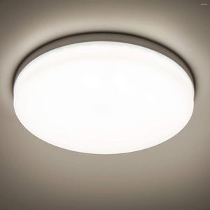 Tavan Işıkları Yuvarlak LED 48W 36W 24W 18W Ev Dekoru Aydınlatma Fikstürü Yüzey Monte Panel Lambası için Modern Lambalar