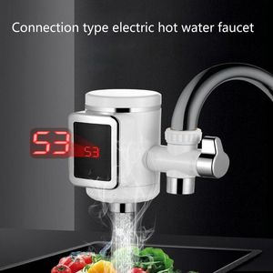 RISCALATORE CUCCIA ELETTRICA Cucina di acqua Tocca istantanea Acqua calda Riscaldatore riscaldamento a freddo rubinetto senza serbatoio
