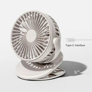 Fans Youpin Solove Clip Mini Fan F3 Portable Handheld Windshield 360 Degree Front Mesh Removable Rechargeable for Home Office
