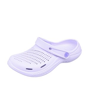 Sandals Beach Side Slippers платформа новая медсестра Baotou Hole Shoes Summer Non Slipe Ladies Beach Sandals HA071-6