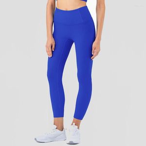 Active Pants Fit Compression Yoga Leggings Sport Women Fintess Tight High midje Fitness Pant Butter Gym Clothe Proof Athlebra