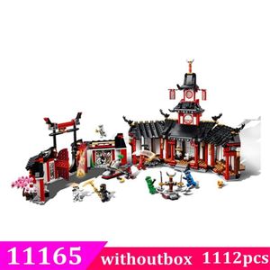 Nowy 11165 klasztor Ninja of Spinjtzu kompatybilny ninjagoes Budowa Builds Bricks Toys Prezenty Bożego Narodzenia LJ200928297E