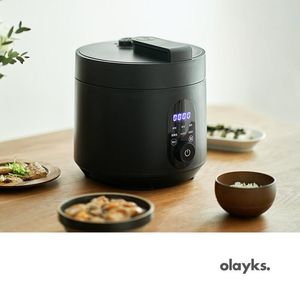 Pots Olayks 3L High Pressure Cooker Mini Rice Cearter Hot Pot Food Warmer 3人