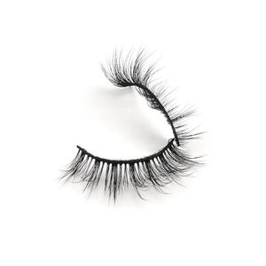 Falska ögonfransar Silk Lash Strips Faux Mink Eyelash Leverantör Förlängning för företag Falskt ögonhår 18mm 20mm Curl Styles FactoryFalse Falsefal