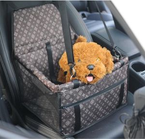 Carrier Dog Strollers Car Carrier Seat Bag Waterproof Basket Folding Hammock Pet Carriers Bag for Small Cat Dogs Safety Travelling Mesh