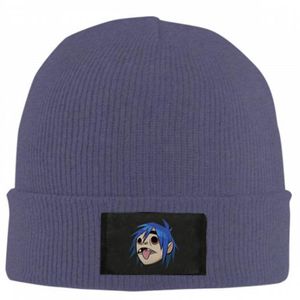 Winter Hat Cap Gorillaz Beanie Wool Sticked Men Women Caps Hats Skallies Warm Beanies Unisex 276i