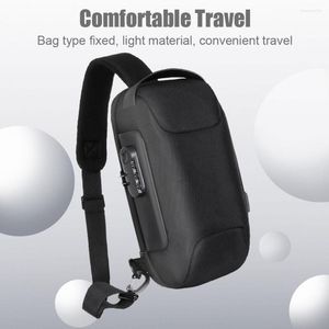 Bolsas de viagem de cintura anti-roubo para homens para homens cobrar peito multifuncional em couro de couro masculino feminino crossbody