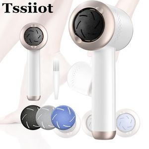 Files Tssiiot Electric Pedicure Tools Foot Care Waterproof Remove Leg Heels Dead Skin Callus Remover Feet Clean Hine Usb Portable