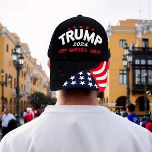 2023 Donald Trump 2024 Hat Camouflage Usa Flag Baseball Hats Kag Make America Great Again President Maga Camo Embroidery Drop Cap