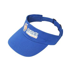 Küçük MOQ Özel Logo Tenis Beyzbol Kapağı Pamuklu El Hissedilmiş Kaliteli Golf Sport Sun Visor Seaside Beach Tatil Ayarlanabilir Eğri Ağızlık Özel Şapka