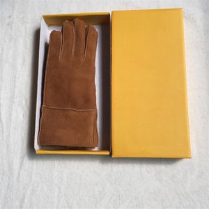 Klassische Mode Damen Schurwolle Handschuhe Lederhandschuhe 100 % Wolle in vielen Farben314h